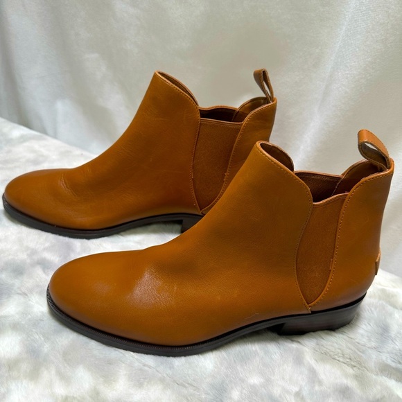 New Cole Haan Laina Booties Brown Tan Size 7 - Picture 1 of 5